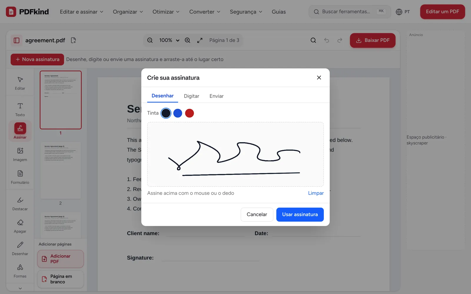 Abrir Assinar PDF